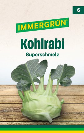 IMMERGRÜN Tütensamen Kohlrabi Superschmelz