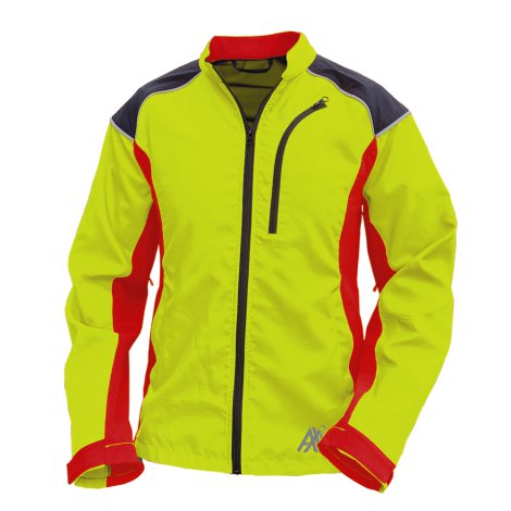 AX-MEN® Forstjacke Innovation Air Rot/Gelb XXL