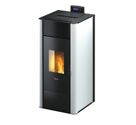 FREEPOINT Pelletofen Wasserführend Tesis 23 (Verkleidung: Weiß) 22,8 kW
