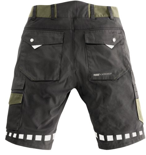 PUMA Arbeitsshort Champ Oliv/Carbon 52
