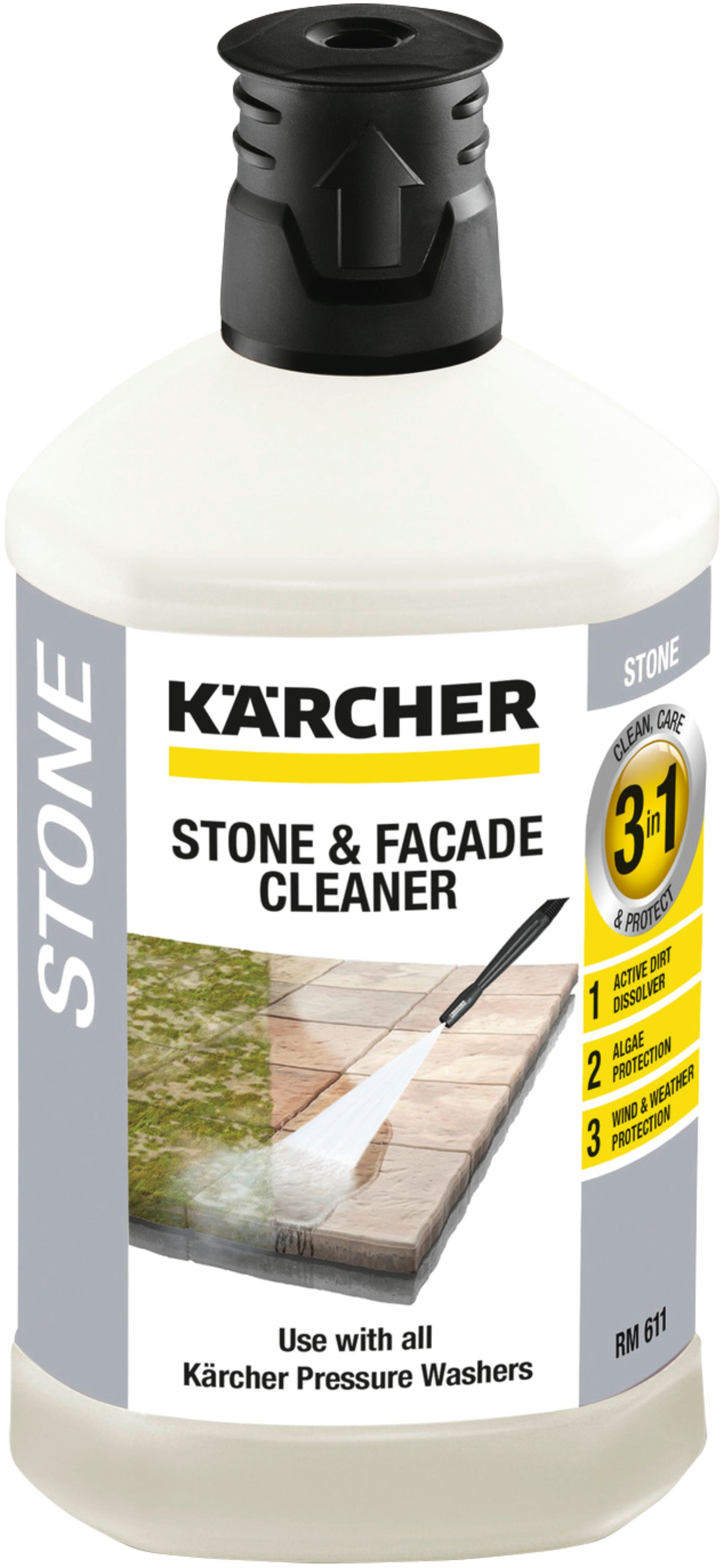 KÄRCHER Stein und Fassadenreiniger 3in1, 1 l