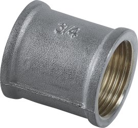 CORNAT Muffe mit Innengewinde 3/4" IG, messing-blank