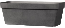 DEROMA Pflanzkasten Like R Anthrazit 49 cm