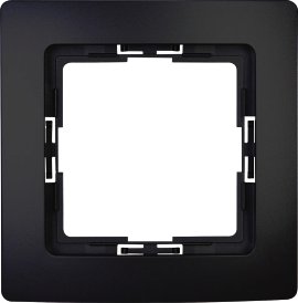 KOPP Rahmen Paris 1-fach Mattschwarz