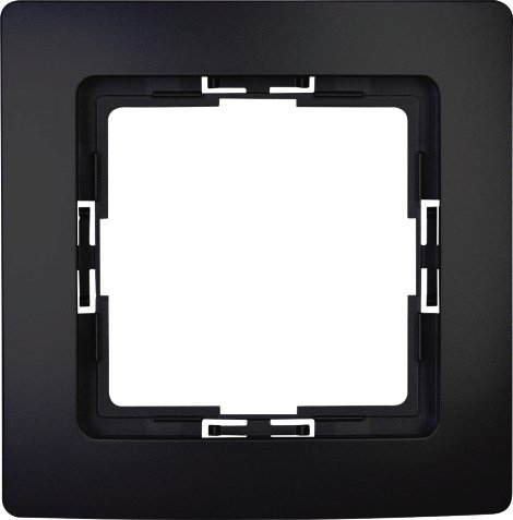 KOPP Rahmen Paris 1-fach Mattschwarz