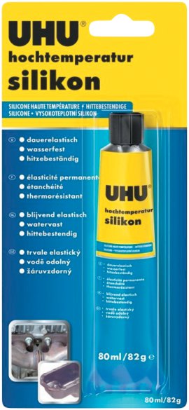 UHU Hochtemperatur Silikon 300 g 80 ml