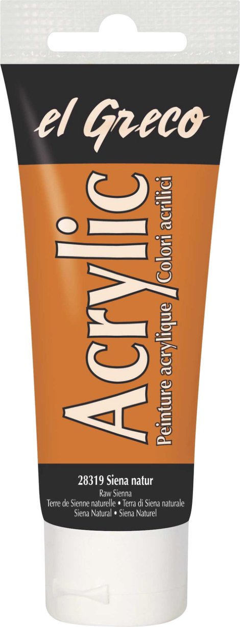 KREUL Acrylfarbe el Greco Siena Natur 75 ml