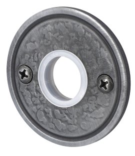 ALPERTEC Drückerrosette Schmiedeeisen verzinkt