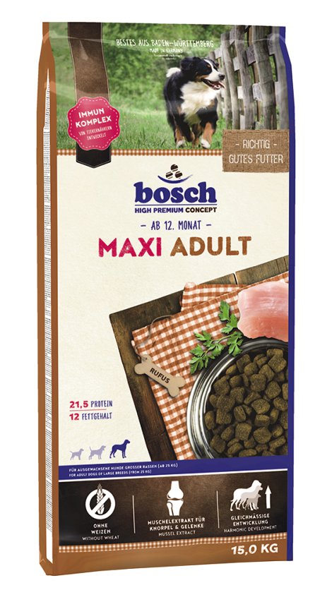 BOSCH Hundenahrung Maxi Adult 15 kg