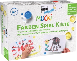 Mucki Farbenspielkiste Malen mit Händen und Fingern
