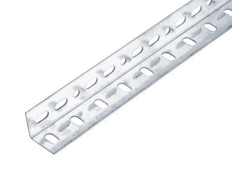 ALBERTS Winkelprofil Conceptor gelocht verzinkt 2 m, 25x25x1,2 mm