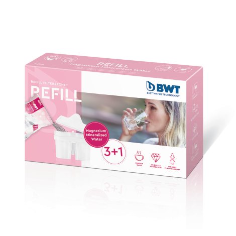 BWT Filterpatrone für Wasser mit Magnesium 1+3 Refill-Set