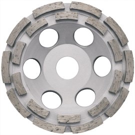 ALUTEC Diamantschleiftopf doppelt belegt 125 mm