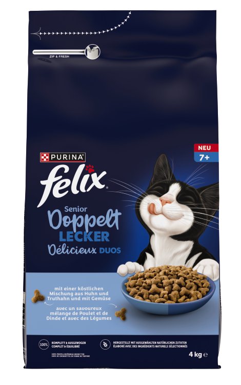 FELIX Doppelt lecker Senior 4 kg