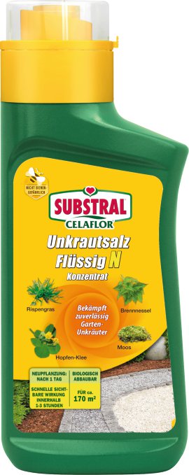 SUBSTRAL® Celaflor® Unkrautsalz Flüssig N Konzentrat 400 ml