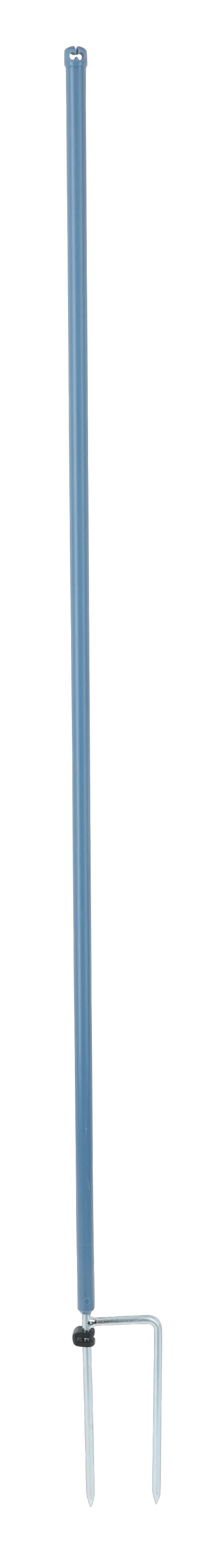Ersatzpfahl Doppelspitze aus Thermoplast + Fiberglas 122 cm, Blau