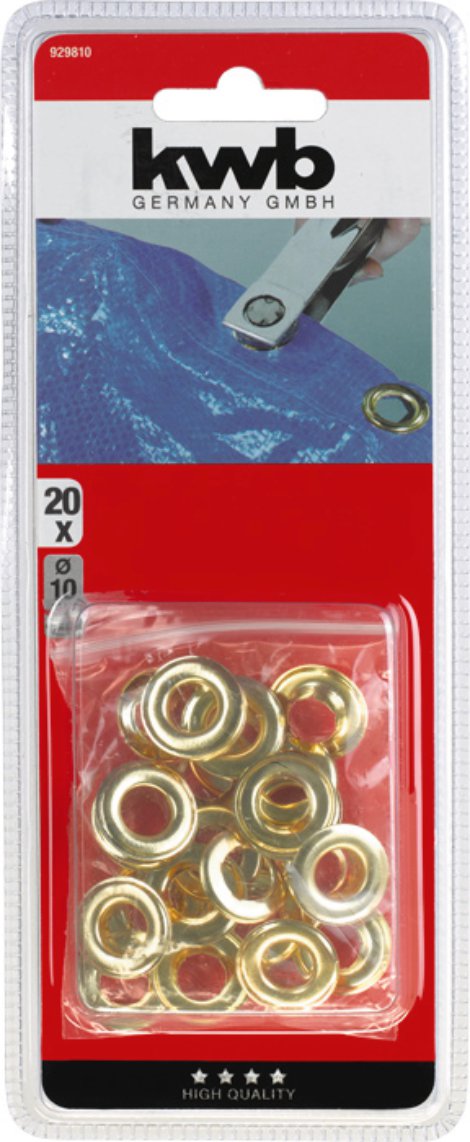 KWB Ersatzöse vermessingt Ø 10 mm 20 Stk.