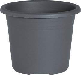 GELI Blumentopf Cylindro Anthrazit 16 cm