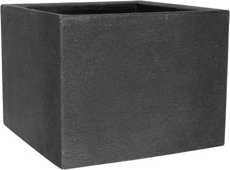 GELI Kubus quadratisch Anthrazit 50x50x42 cm