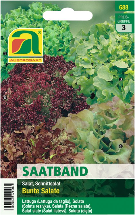 Schnittsalat - Saatband