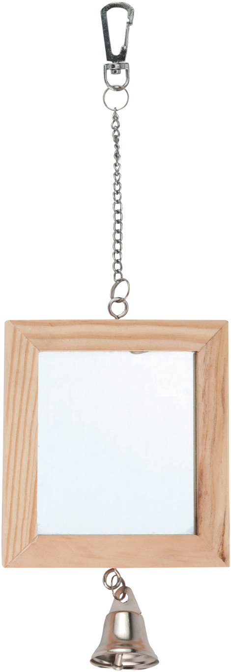 Doppelspiegel + Glocke 8,5 x 9,5 cm