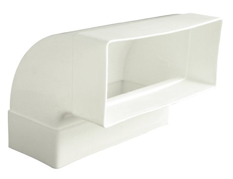 Flachkanal Bogen senkrecht 220 mm 90°