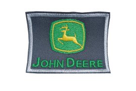 John Deere Aufnäher mit Logo