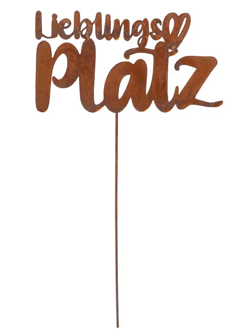 Lieblingsplatz zum Stecken 39,5x23 cm