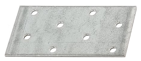 ALBERTS Flachverbinder sendzimirverzinkt 80x40x2 mm