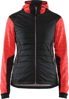 BLÅKLÄDER Hybridjacke Damen rot/schwarz 3 XL