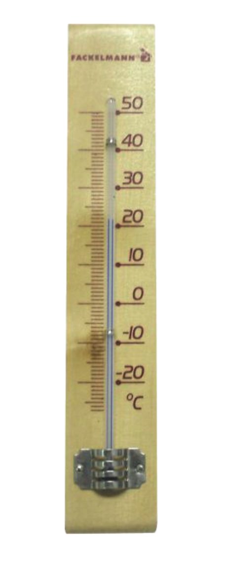 Zimmerthermometer Holz 18 cm