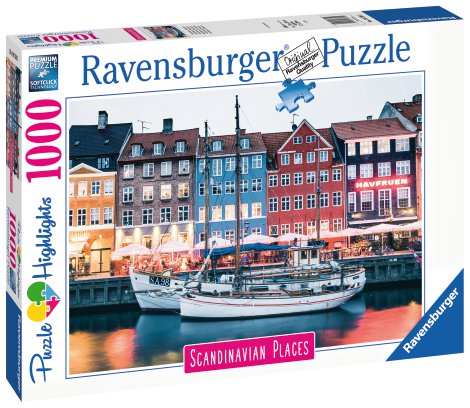 RAVENSBURGER Puzzle Kopenhagen Dänemark