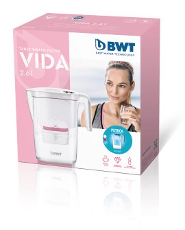 BWT Tischwasserfilter Vida mit 1 Kartusche 2,6 l