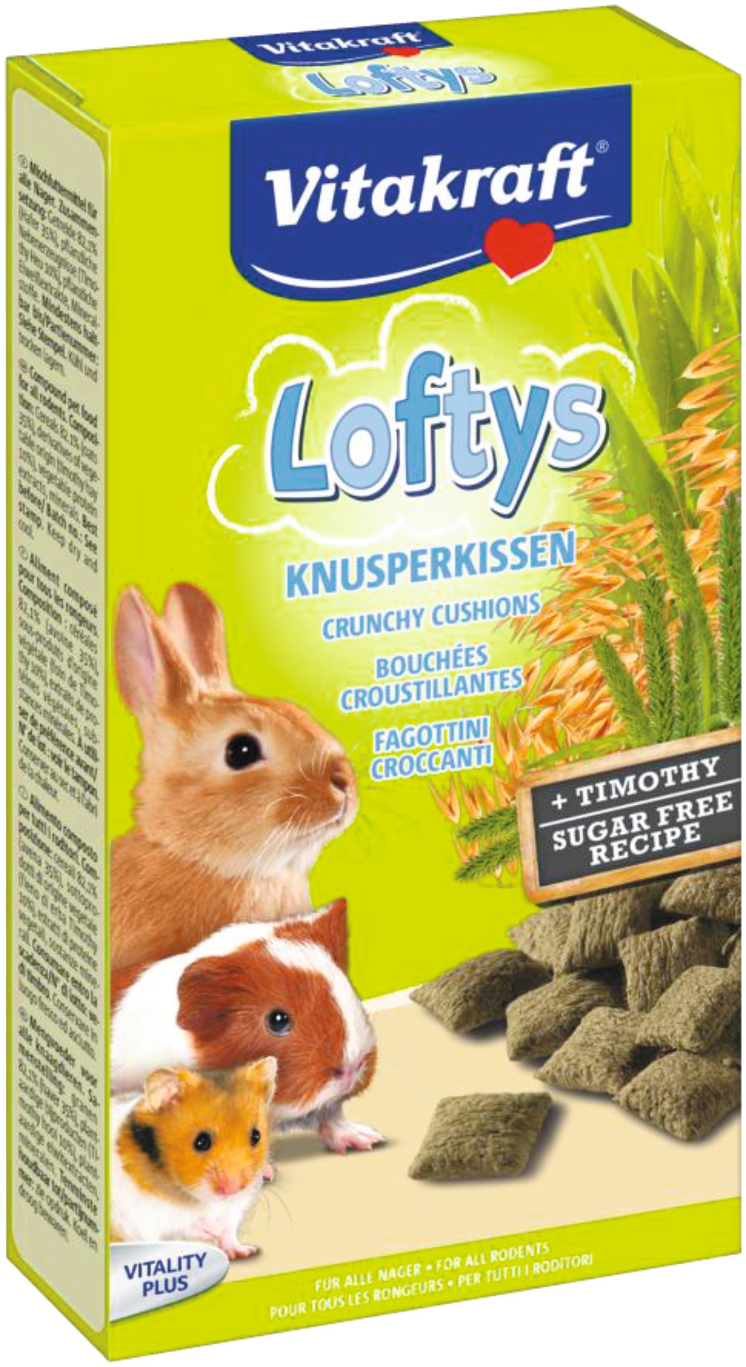 VITAKRAFT Knusperkissen Loftys für Nager