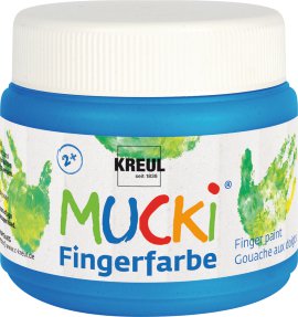 KREUL Fingerfarbe Blau 150 ml