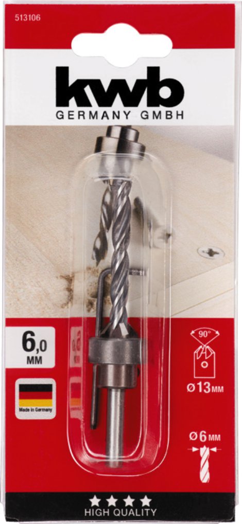 KWB Aufstecksenker-Satz Ø 6 mm