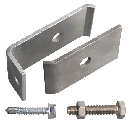 ALBERTS Befestigungsset für Gittermatten verzinkt 5 Stk.