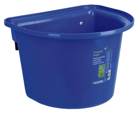 Transportkrippe mit Einhängebügel, blau