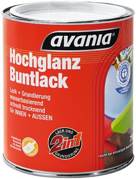 AVANIA Buntlack Hochglanz 2,5 l