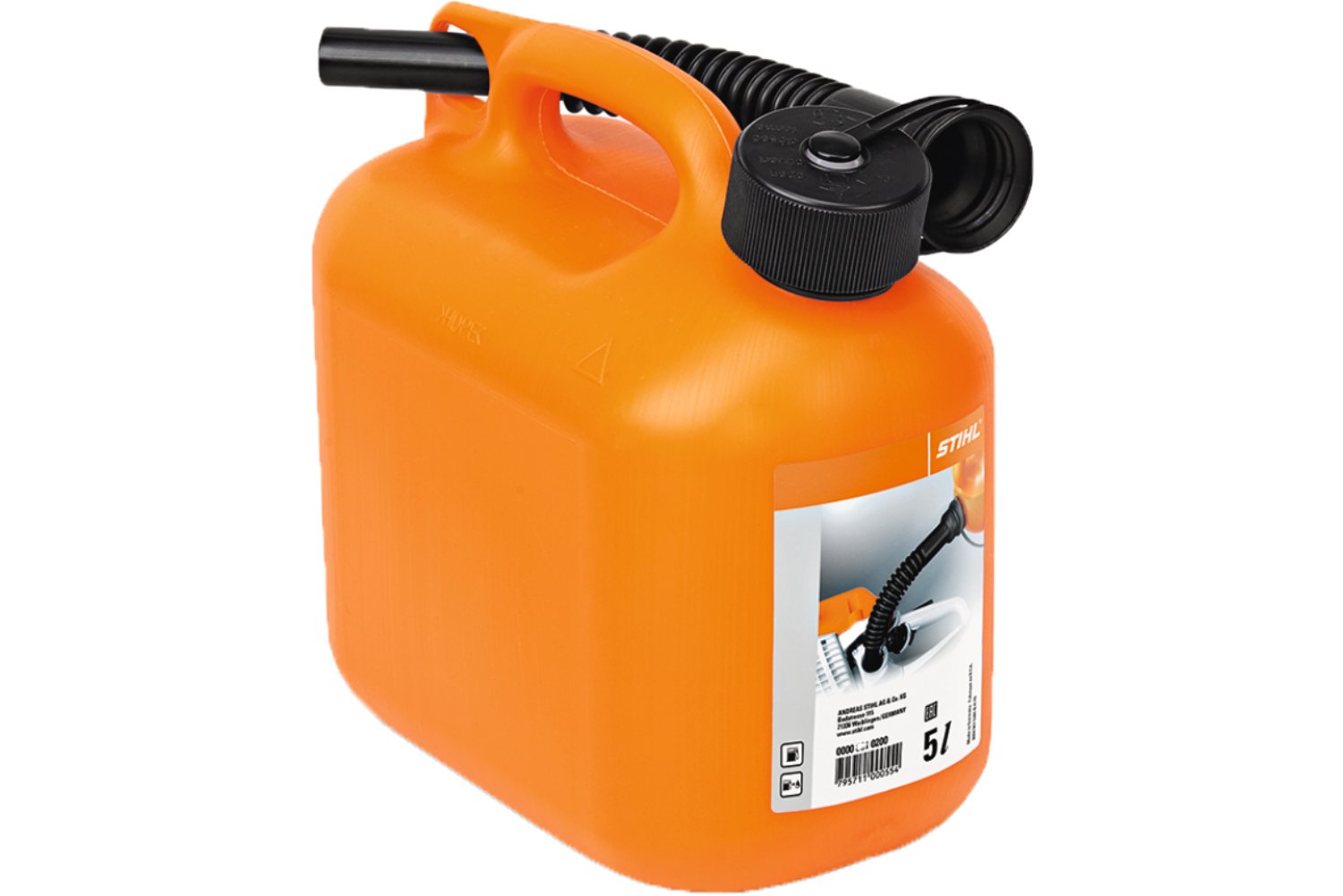 STIHL Eiskratzer Orange & Schwarz - Kunststoff