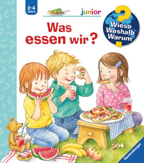 RAVENSBURGER Mini Steps Buch Was essen wir
