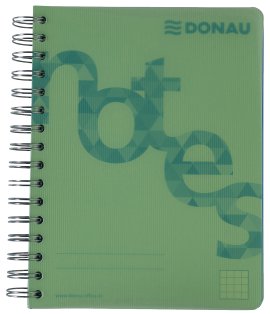DONAU Collageblock A5 kariert Grün 140 Blatt