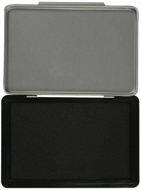 Q-CONNECT Stempelkissen Schwarz 7x11 cm