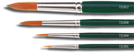 KREUL Pinsel Hobby Line rund spitz Gr.0