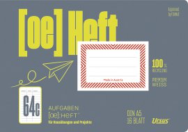 URSUS Aufgabenheft liniert 16 Blatt