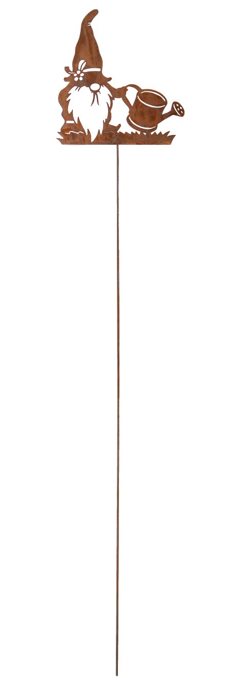 Gartenstecker Gartenzwerg Toni mit Gießkanne 122 cm