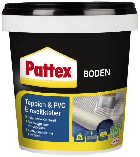 PATTEX Teppich- und PVC-Einseitkleber 1 kg