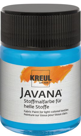 KREUL Stoffmalfarbe für helle Stoffe Azurblau