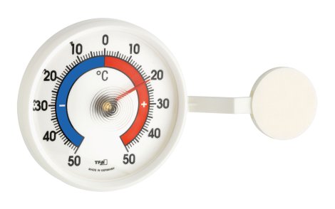 Fensterthermometer selbstklebend