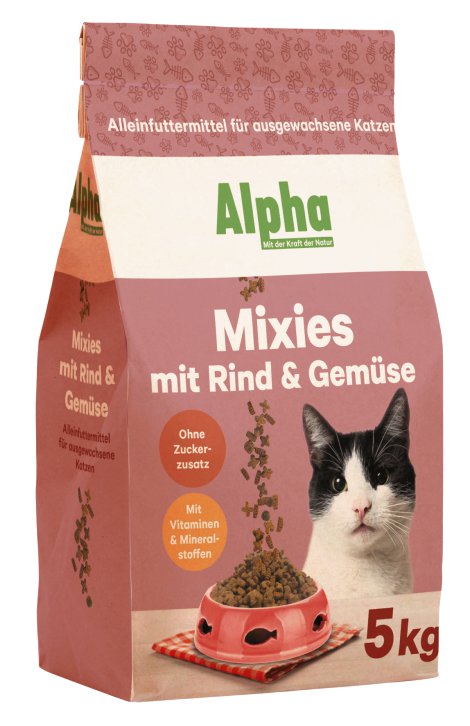 ALPHA Mixies Kaninchen, Rind, Lamm, Gemüse 5 kg
